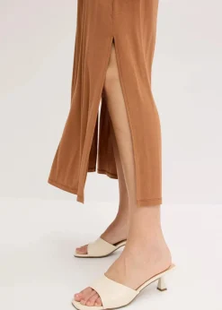 Jerseykleid mit Spitze