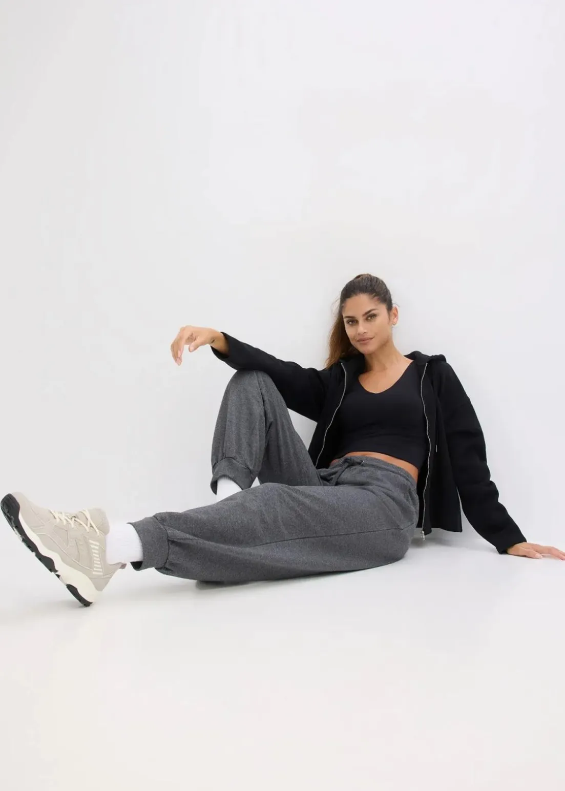 Jogginghose mit elastischem Bund