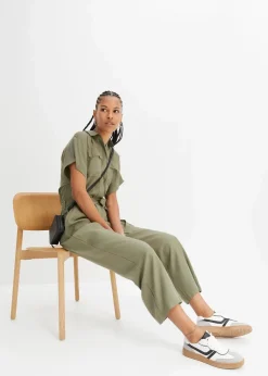 Jumpsuit aus fließendem Lyocell