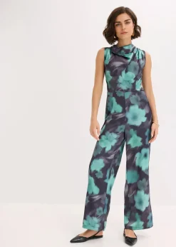 Jumpsuit aus fließendem Satin