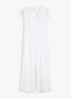 Jumpsuit aus strukturiertem Crêpe