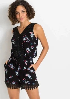 Jumpsuit aus Viskose