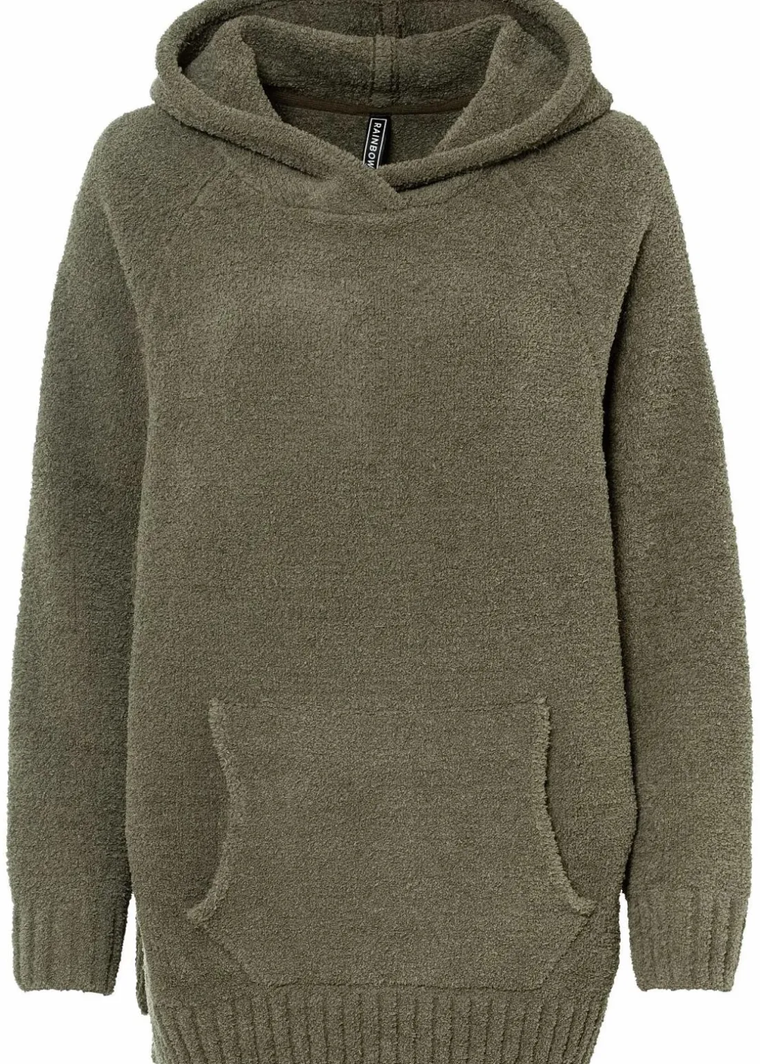 Kapuzenpullover in Teddy-Fleece