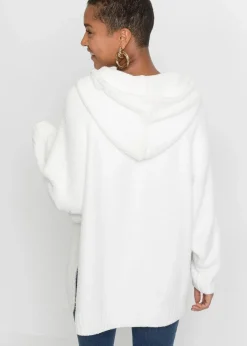 Kapuzenpullover in Teddy-Fleece