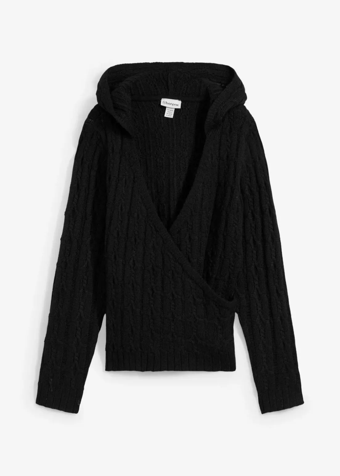 Kapuzenpullover mit asymmetrischem Saum