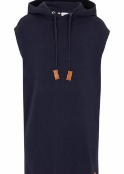 Kapuzen-Pullunder, oversized