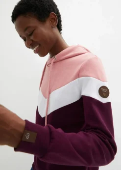 Kapuzensweatshirt mit großem Kragen