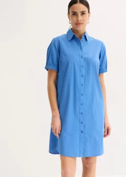 Kleid aus Baumwoll- Popeline