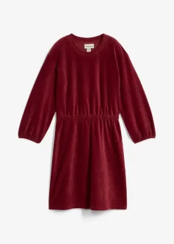 Kleid aus Jersey-Cord