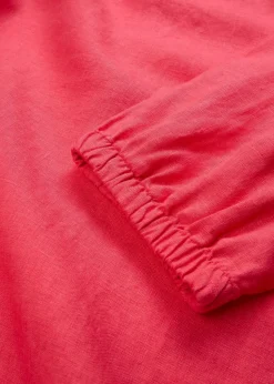 Kleid aus reinem Leinen, 3/4 Arm