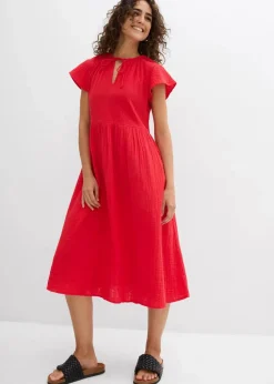 Kleid aus weichem Musselin