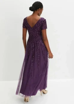 Kleid mit Pailletten