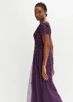 Kleid mit Pailletten