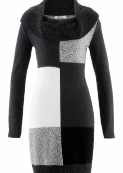 Knieumspielendes Strickkleid