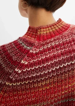 Komfortabler Grobstrick-Pullover