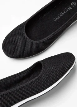 Komfort-Ballerinas mit Stretch Fit