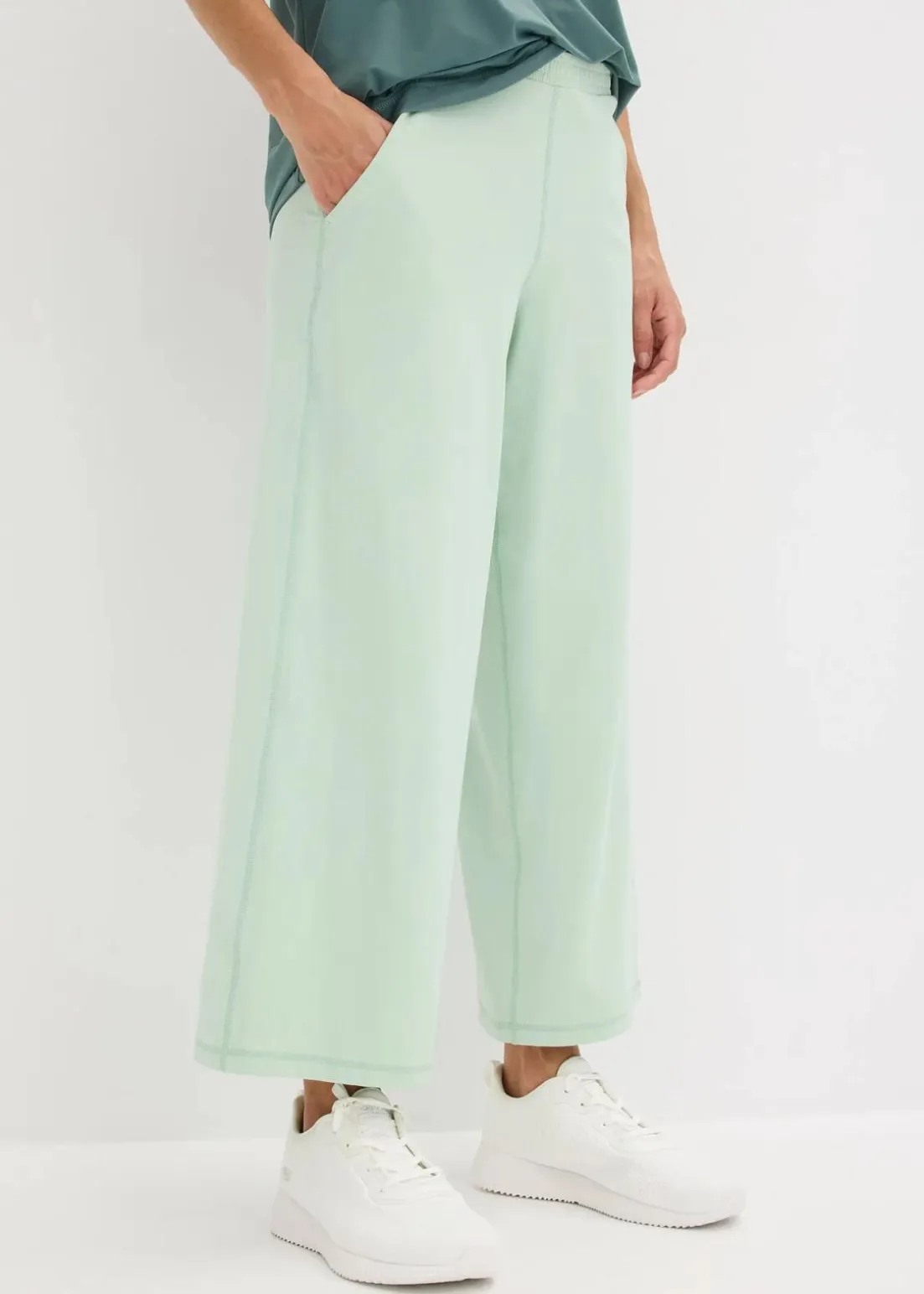 Komfort-Sporthose mit weitem Bein, schnelltrocknend