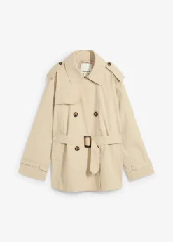 Kurze Trenchjacke
