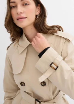 Kurze Trenchjacke
