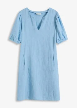 Kurzes Kleid aus Musselin