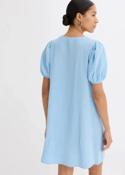 Kurzes Kleid aus Musselin