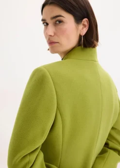 Kurzmantel in Wolloptik