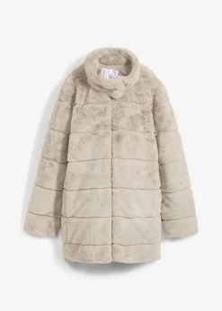 Kuschelige Felljacke für die Schwangerschaft