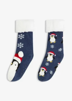 Kuschelsocken mit Teddyfutter (2er pack)