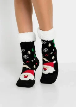 Kuschelsocken mit Teddyfutter (2er Pack)