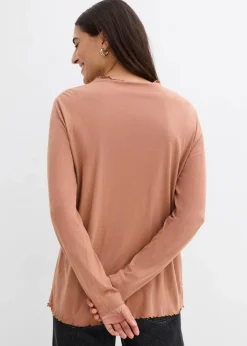 Langarmshirt aus Baumwollmix