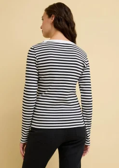 Langarmshirt aus reiner Bio-Baumwolle