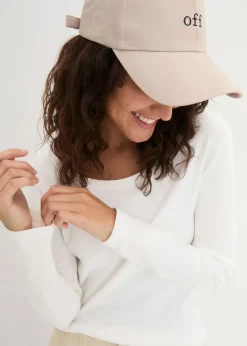 Langarmshirt aus reiner Bio-Baumwolle