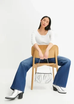 Langarmshirt aus reiner Bio-Baumwolle