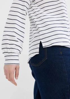 Langarmshirt aus reiner Bio-Baumwolle