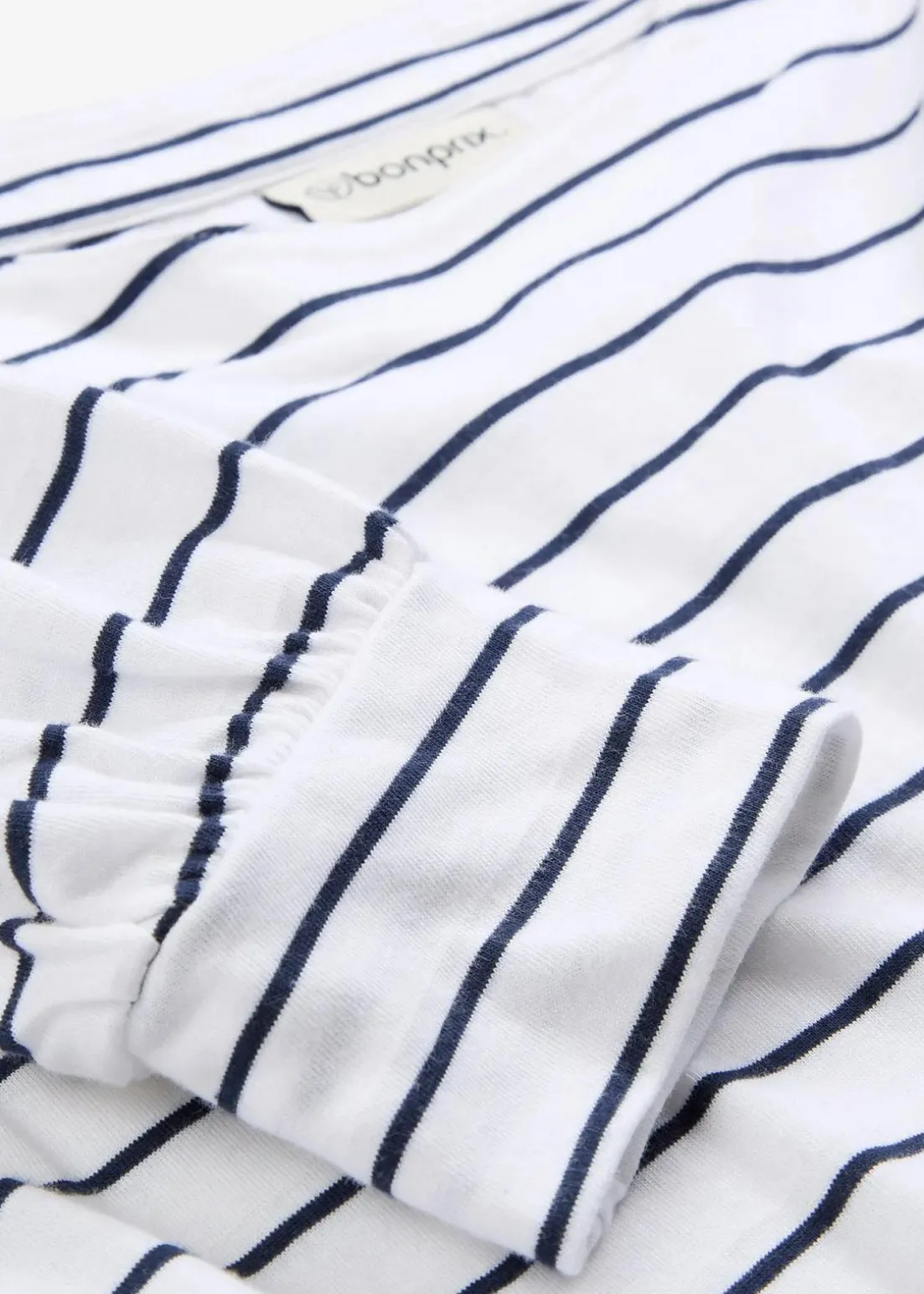 Langarmshirt aus reiner Bio-Baumwolle