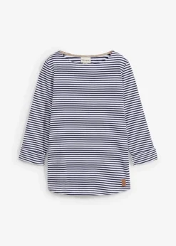 Langarmshirt aus reiner Baumwolle