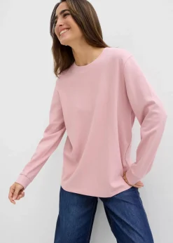 Langarmshirt aus reiner Bio-Baumwolle