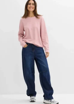 Langarmshirt aus reiner Bio-Baumwolle