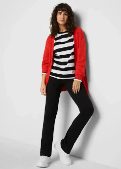 Langarmshirt aus reiner Interlock-Baumwolle