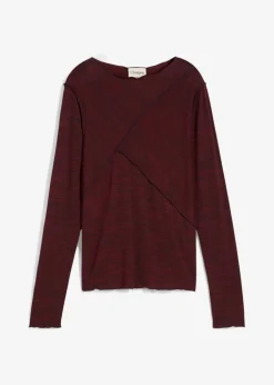 Langarmshirt aus softem Viskose-Mix