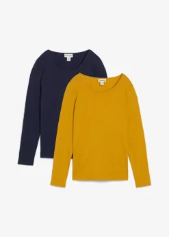 Langarmshirt (2er Pack)