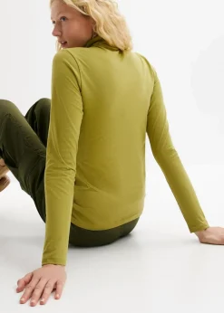 Langarmshirt mit reiner Bio-Baumwolle