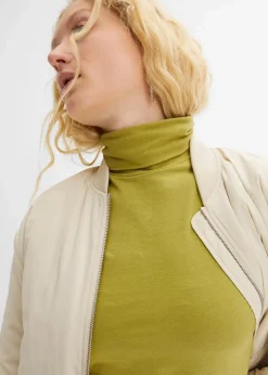 Langarmshirt mit reiner Bio-Baumwolle