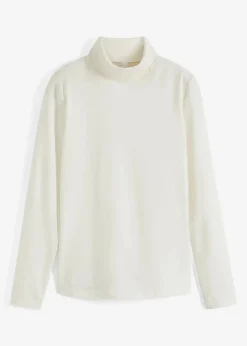 Langarmshirt mit reiner Bio-Baumwolle