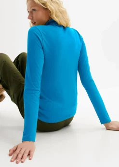 Langarmshirt mit reiner Bio-Baumwolle