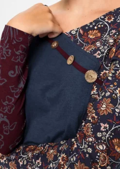 Langarmshirt mit Knöpfen