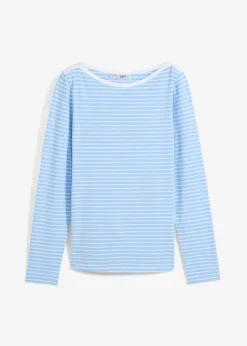 Langarmshirt mit reiner Bio-Baumwolle