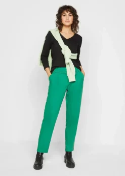 Langarmshirt mit reiner Bio-Baumwolle