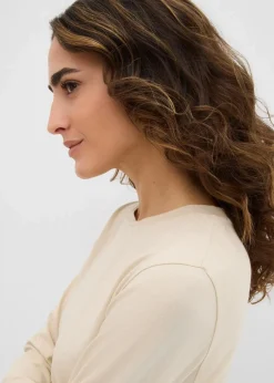 Langarmshirt mit reiner Bio-Baumwolle (2er Pack)