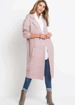 Langer Strickmantel im Loose Fit
